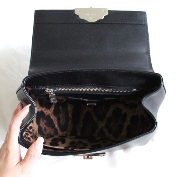 •NWOT• Dolce & Gabbana Small Bee Leather Satchel - Picture 8 of 8